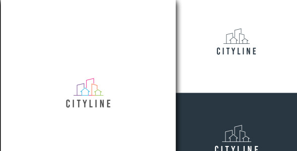 Шаблон логотипа на тему графика