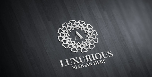 Шаблон логотипа на тему графика