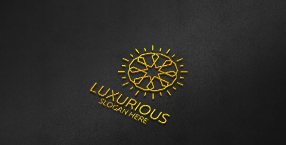 Шаблон логотипа на тему графика