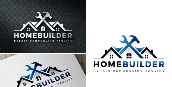 Шаблон логотипа на тему графика