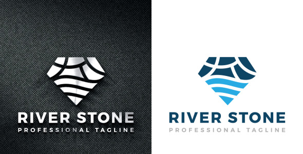 Шаблон логотипа на тему графика