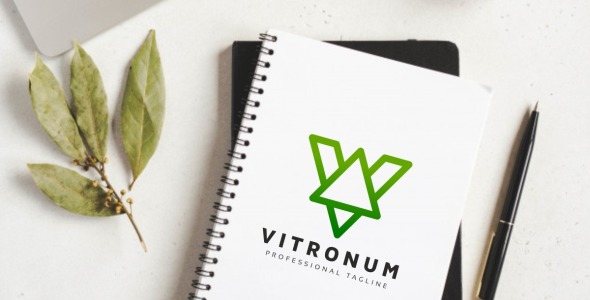 Шаблон логотипа на тему графика