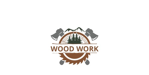 Шаблон логотипа на тему графика