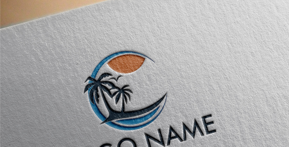 Шаблон логотипа на тему графика