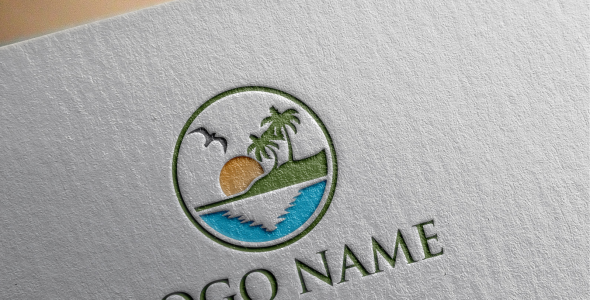 Шаблон логотипа на тему графика