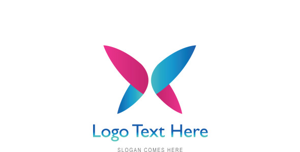 Шаблон логотипа на тему графика