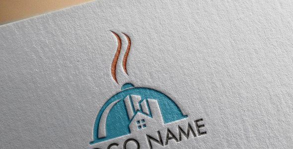 Шаблон логотипа на тему графика