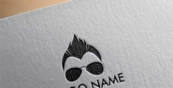 Шаблон логотипа на тему графика