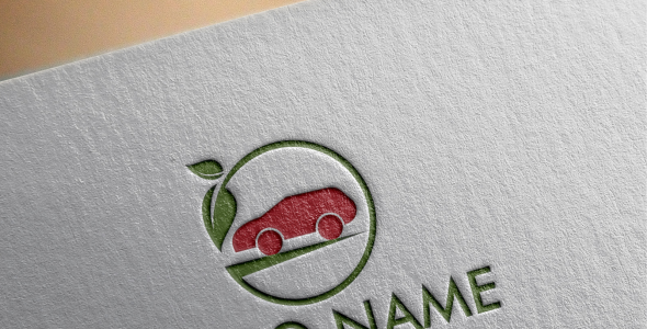 Шаблон логотипа на тему графика