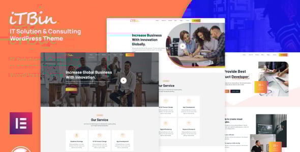 it решение и бизнес сервис wordpress тема