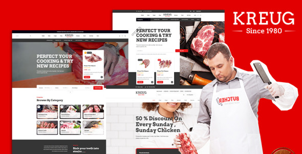 Fresh Produce Meat &amp; Poultry Store WooCommerce Theme