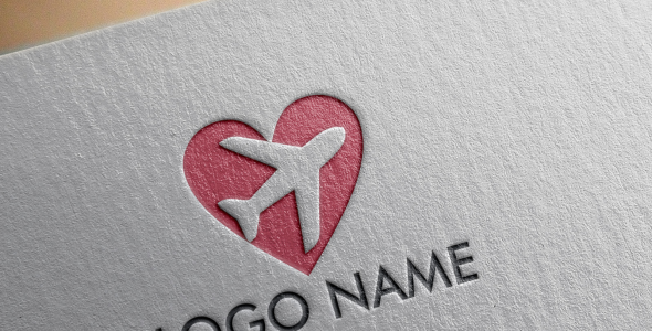 Шаблон логотипа на тему графика