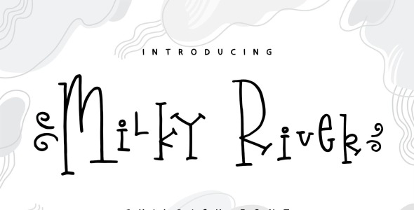 Шрифт на тему графика