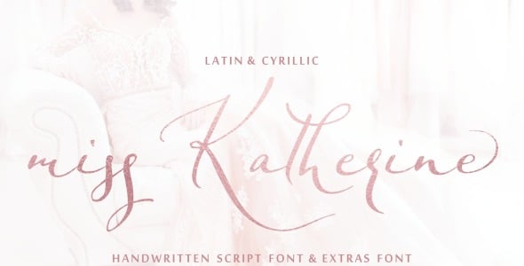 Шрифт на тему графика