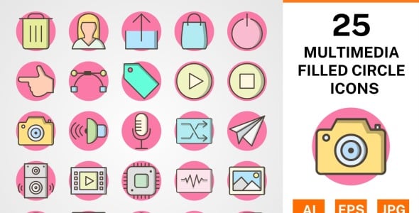 Набор иконок на тему data