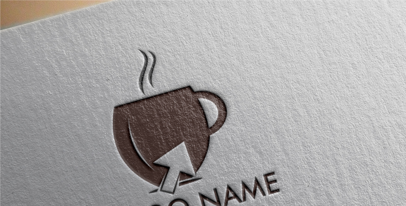 Шаблон логотипа на тему графика