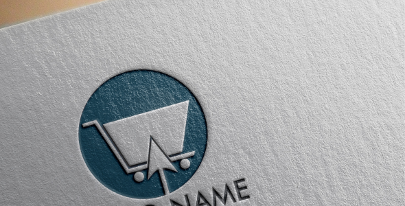 Шаблон логотипа на тему графика