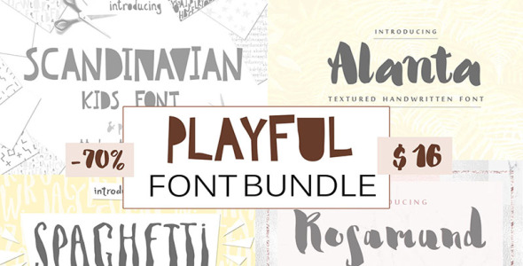 Шрифт на тему графика