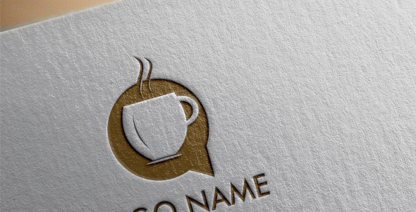 Шаблон логотипа на тему графика