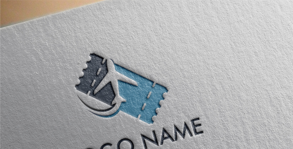 Шаблон логотипа на тему графика