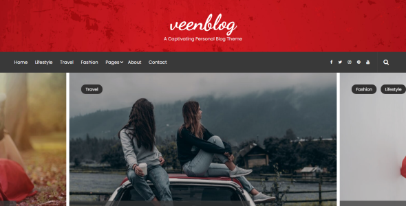 Personal Blog WordPress Theme