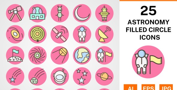 Набор иконок на тему science