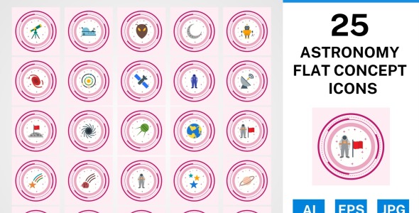 Набор иконок на тему science