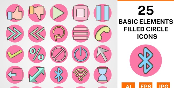 Набор иконок на тему data