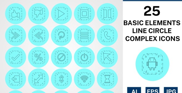 Набор иконок на тему data