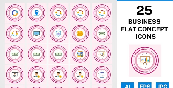 Набор иконок на тему финансы