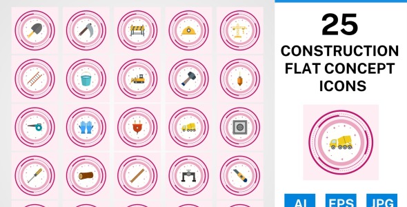 Набор иконок на тему industrial