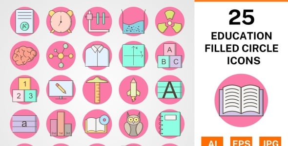 Набор иконок на тему science