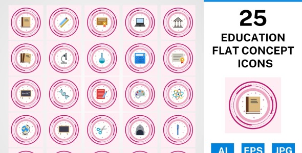 Набор иконок на тему science