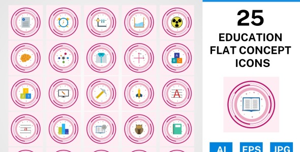 Набор иконок на тему science