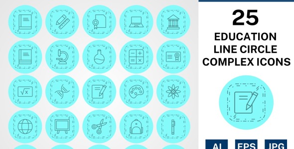 Набор иконок на тему science