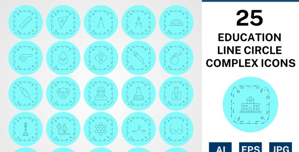 Набор иконок на тему science