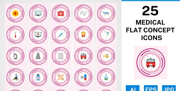 Набор иконок на тему medical