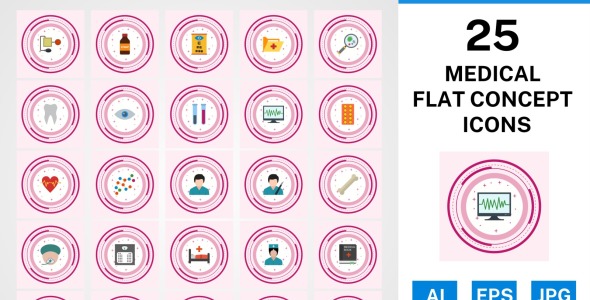 Набор иконок на тему medical