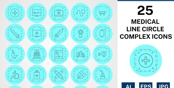 Набор иконок на тему medical