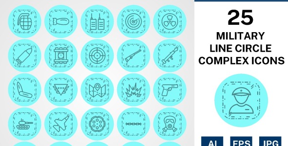 Набор иконок на тему military