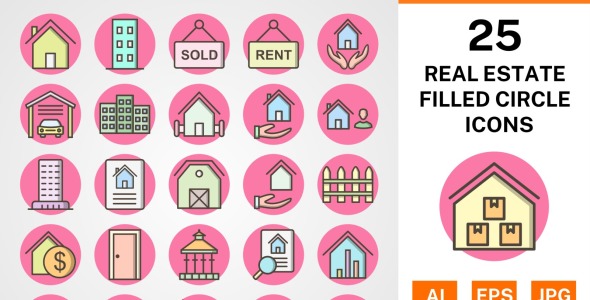 Набор иконок на тему city