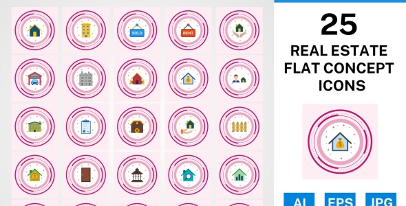 Набор иконок на тему city