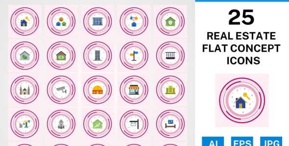 Набор иконок на тему city