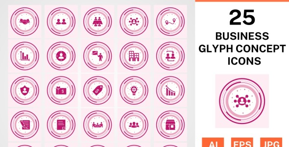 Набор иконок на тему business