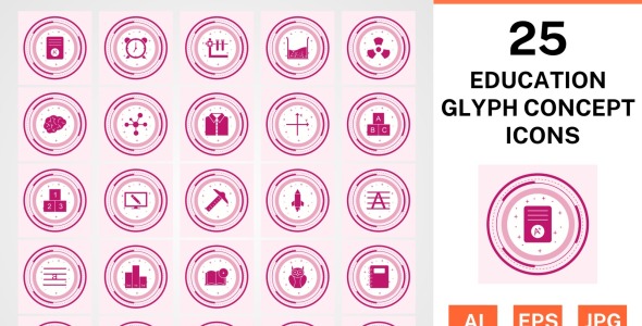 Набор иконок на тему science