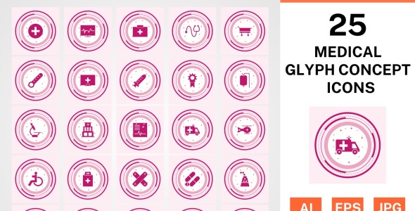 Набор иконок на тему medical