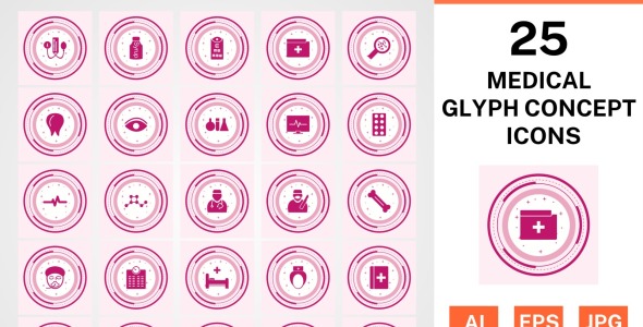 Набор иконок на тему medical