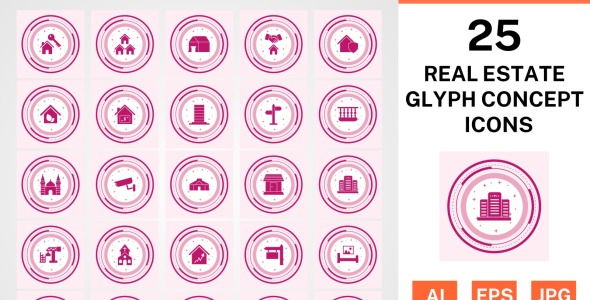 Набор иконок на тему city