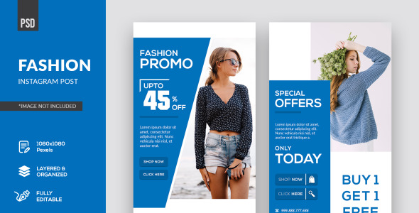 Шаблон для соцсетей на тему графика