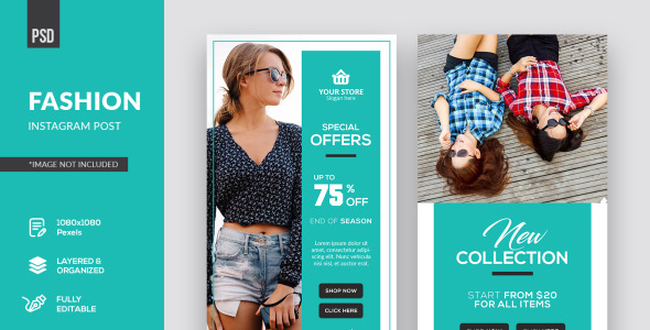 Шаблон для соцсетей на тему графика